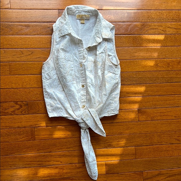 Michael Kors✨ Tie-Front Top - Picture 1 of 5